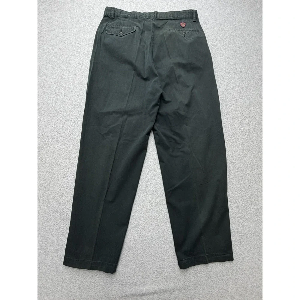 Polo‎ Ralph Lauren Polo Golf Pants Mens 34x30 Green Pleated Classic Fit Chino
